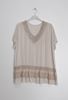 Immagine di CURVY GIRL VISCOSE SUMMER TOP WITH LACE DETAIL